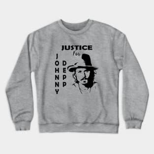 Justice For Johnny Deep Crewneck Sweatshirt